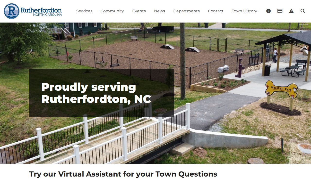 Official Town of Rutherfordton website